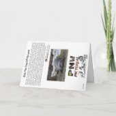 エルシー・メイ、うちの庭に近づくな! サンキューカード (裏面)