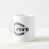 エルジェフェエルホムブルエルミトラレイエンダ(スペインのイン) コーヒーマグカップ (正面左)