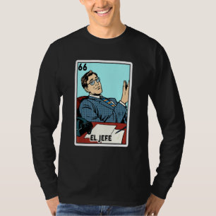 エルジェフシャツメンメキシコ宝くじDia De Los Muert Tシャツ