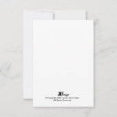 エルジェフデザイン南主義者フラットサンキューカード サンキューカード (裏面)