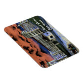 エルジンウォッチカラフルファクトリー水彩1920アート マグネット (右側)