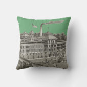 エルジンウォッチ工場エルジンイリノイ1871 クッション (裏面)