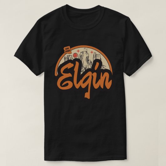 エルジン, アリゾナ州 Tシャツ (デザイン正面)