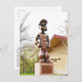 エルジークリスラーセガールズポパイキャラクター像 ポストカード (正面/裏面)