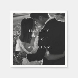 エルスミアの結婚式の写真 スタンダードカクテルナプキン