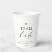 エルスミア ミニマリスト チーム グルーム 紙コップ (裏面)