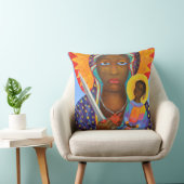 エルズリーダントルブラックマドンナブードゥーニューオーリンズ クッション (椅子)