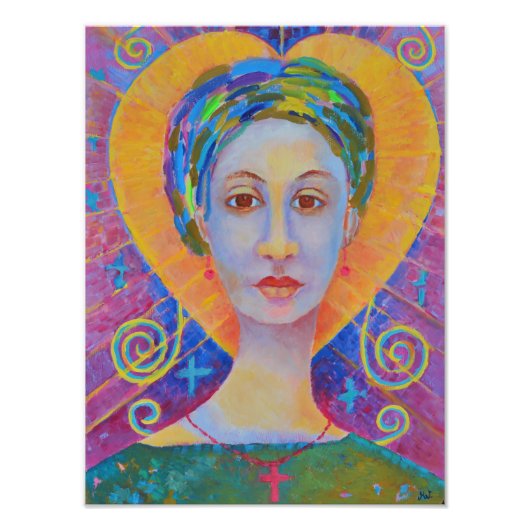 エルズリーフレダブードゥーオーリンズダントールウドゥアート フォトプリント (正面)