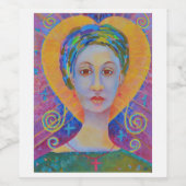 エルズリーフレダブードゥーオーリンズダントールウドゥアート ワインラベル (シングルラベル)