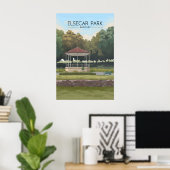 エルセカー公園バーンズリー旅行ポスター ポスター (ホームオフィス)
