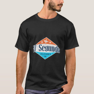 エルセグンドカリフォルニアビーチフラッグサーフカ Tシャツ