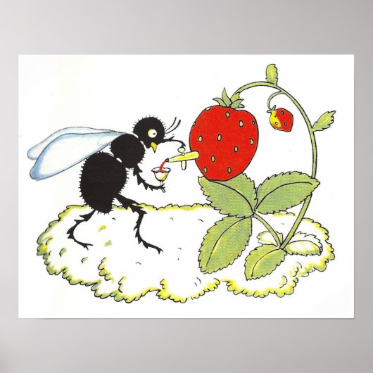 エルゼ・ヴェンツ・ヴィートアによるヴィンテージイラストポスター ポスター (正面)