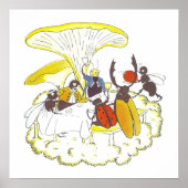 エルゼ・ヴェンツ・ヴィートアによるヴィンテージイラストポスター ポスター (正面)