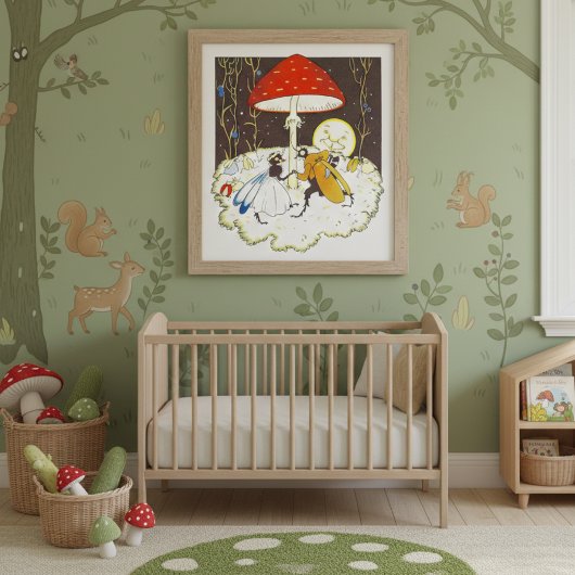 エルゼ・ヴェンツ・ヴィートアによるヴィンテージイラスト ポスター