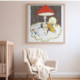 エルゼ・ヴェンツ・ヴィートアによるヴィンテージイラスト ポスター