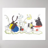 エルゼ ヴェンツ ヴィートアによるヴィンテージ イラスト ポスター (正面)