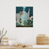 エルゼ・ヴェンツ・ヴィートルによるヴィンテージイラスト ポスター (キッチン)