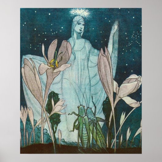 エルゼ・ヴェンツ・ヴィートルによるヴィンテージイラスト ポスター (正面)