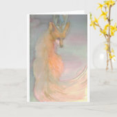 エルダーキツネ カード (黄色い花)