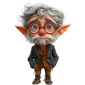 エルダークリスマス小妖精や小人メンズティー Tシャツ