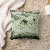 エルダーフラワーの昆虫 クッション (ブランケット)