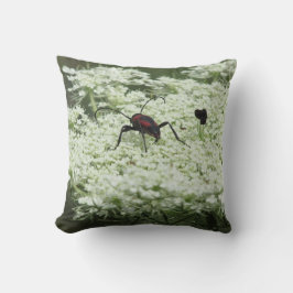 エルダーフラワーの昆虫 クッション