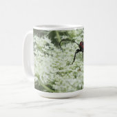 エルダーフラワーの昆虫 コーヒーマグカップ (正面左)