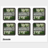 エルダーベリパーソナライズされたー スクエアシール (シート)