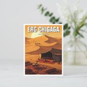 エルチガモロッコ旅行 ポストカード (スタンド正面)