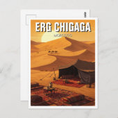 エルチガモロッコ旅行 ポストカード (正面/裏面)