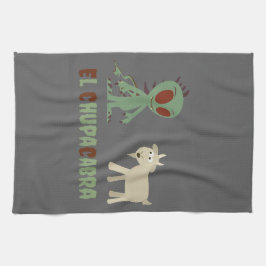 エルチュパカブラ キッチンタオル