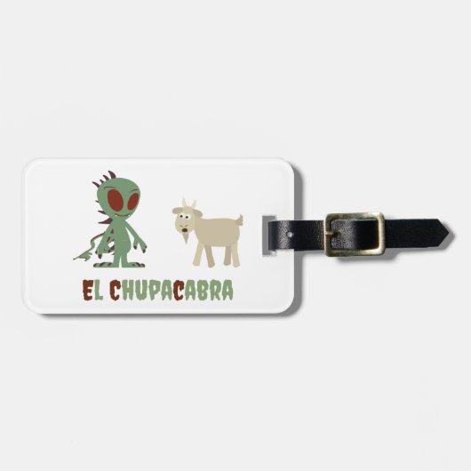 エルチュパカブラ ラゲッジタグ (正面横)