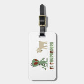エルチュパカブラ ラゲッジタグ (正面縦)