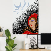 エルテ – ザシーズンズ，冬 ポスター (ホームオフィス)