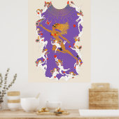 エルテ – ザシーズンズ，夏， 1970 ポスター (キッチン)