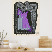 エルテ – ザ〔占星術の〕十二宮図スイートアクエリアス ポスター (キッチン)