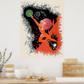 エルテ – ザ〔占星術の〕十二宮図スイートアリー ポスター (キッチン)