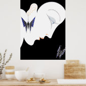 エルテ – ハーパーズバザール、1928年5月[夜] ポスター (キッチン)