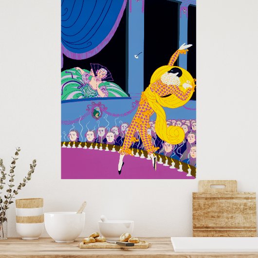 エルテ – ハーレクイン ポスター (キッチン)