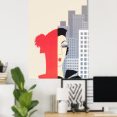 エルテ – ファッション ポスター (ホームオフィス)