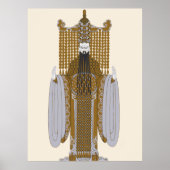 エルテ – マンダリンのコスチュームデザイン、アラディン ポスター (正面)