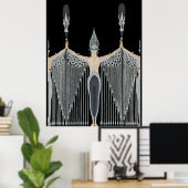 エルテ – レビジュドゥペレ[黒] ポスター (ホームオフィス)