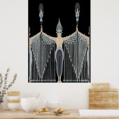 エルテ – レビジュドゥペレ[黒] ポスター (キッチン)