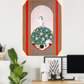 エルテ – ヴィーナスの春ドレス ポスター (ホームオフィス)