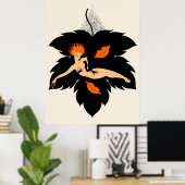 エルテ – 七つの致命的な罪のスイート、欲望 ポスター (ホームオフィス)