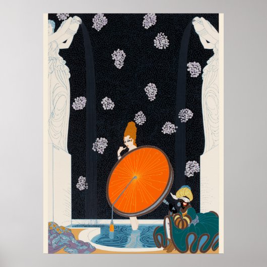 エルテ – 侯爵夫人の風呂， 1980 ポスター (正面)