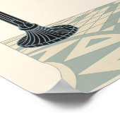 エルテ – 女性とサテュロ ポスター (角)