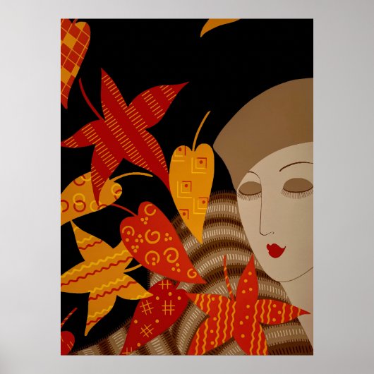 エルテ – 季節と秋[夜] ポスター (正面)