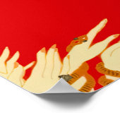 エルテ – 拍手 ポスター (角)