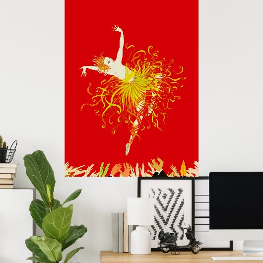 エルテ – 拍手 ポスター (ホームオフィス)